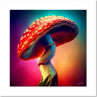 Mushroom Original Fantasy Art Posters and Art